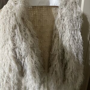 Astr Cream Teddy Jacket